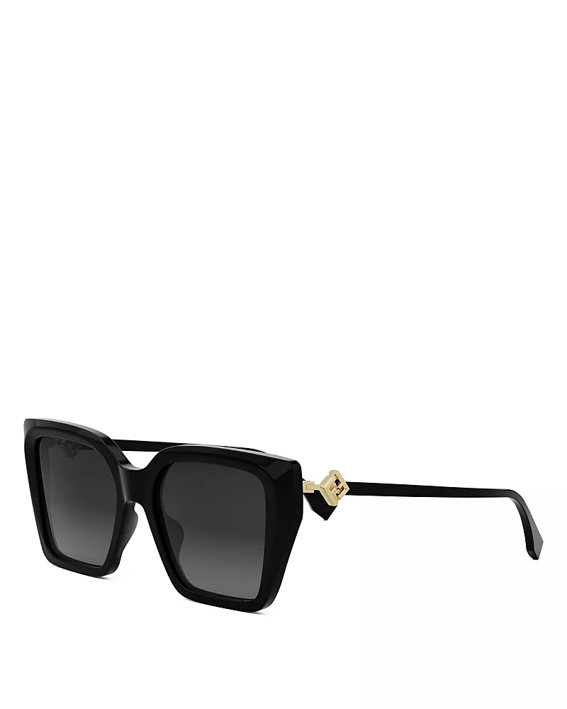 Fendi Ff Diamonds Square Sunglasses, 54mm
