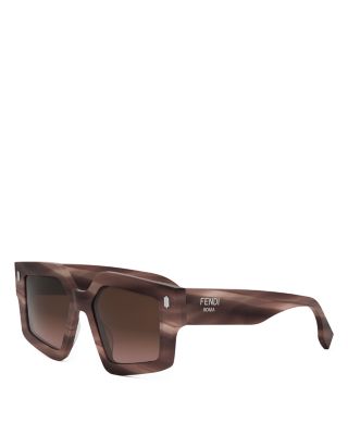 Roma Square Sunglasses, 52mm