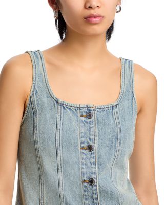 Laney Denim Mini Dress