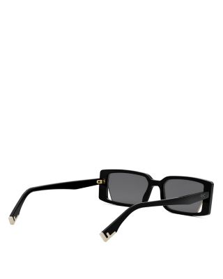Way Rectangular Sunglasses, 53mm