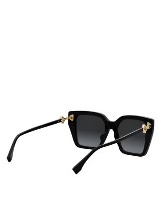 FF Diamonds Square Sunglasses, 54mm 