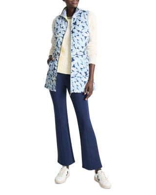 Winter Floral Reversible Quilted Vest