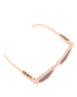 Slim Cat Eye Sunglasses, 52mm
