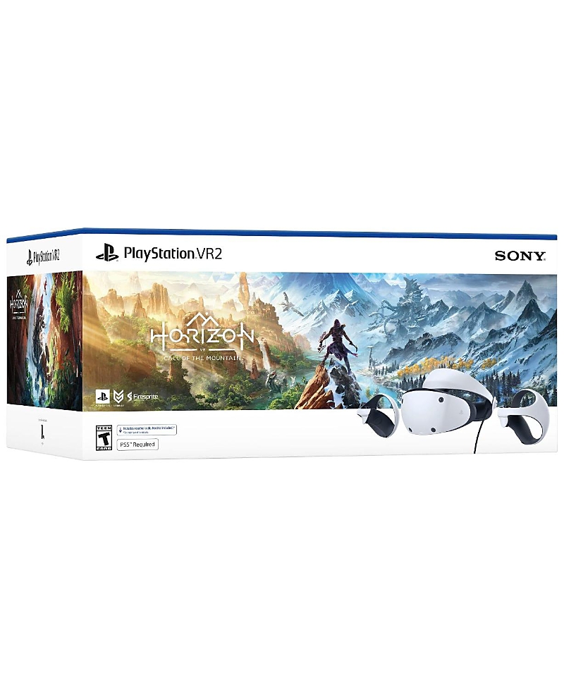 Sony Playstation Vr2 Horizon Call Of The Mountain Bundle In White