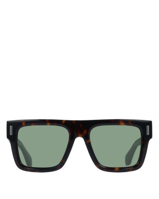 Renew Rivet Oversized Square Sunglasses, 53mm