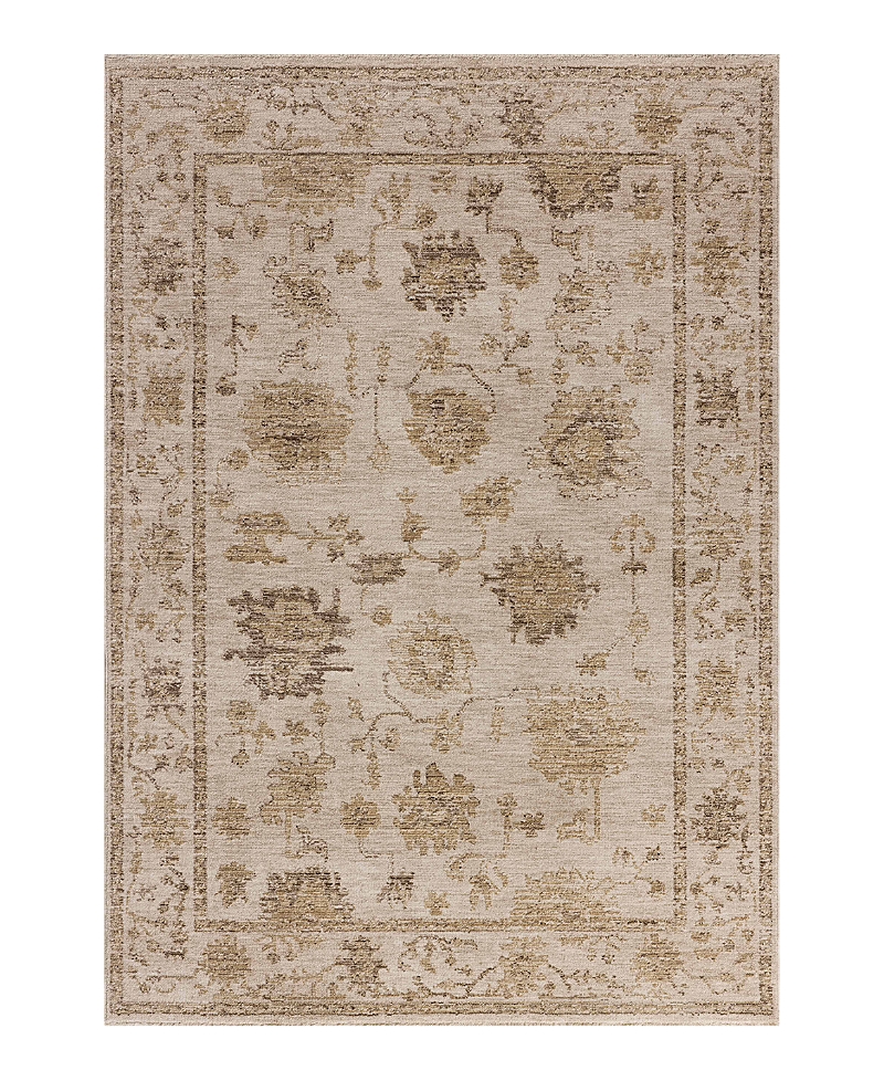 Loloi Willa Wia-04 Area Rug, 5'3 X 7'6 In Fog/natural