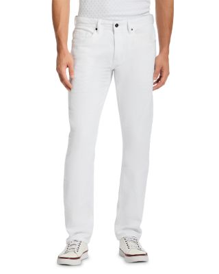 Robert Graham - Wells Straight Fit Jeans in White