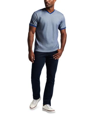Holton Textured V Neck Tee