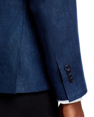 Delave Linen Hopsack Regular Fit Unstructured Sport Coat - Exclusive