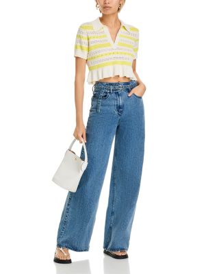 Elvire Knit Polo Sweater