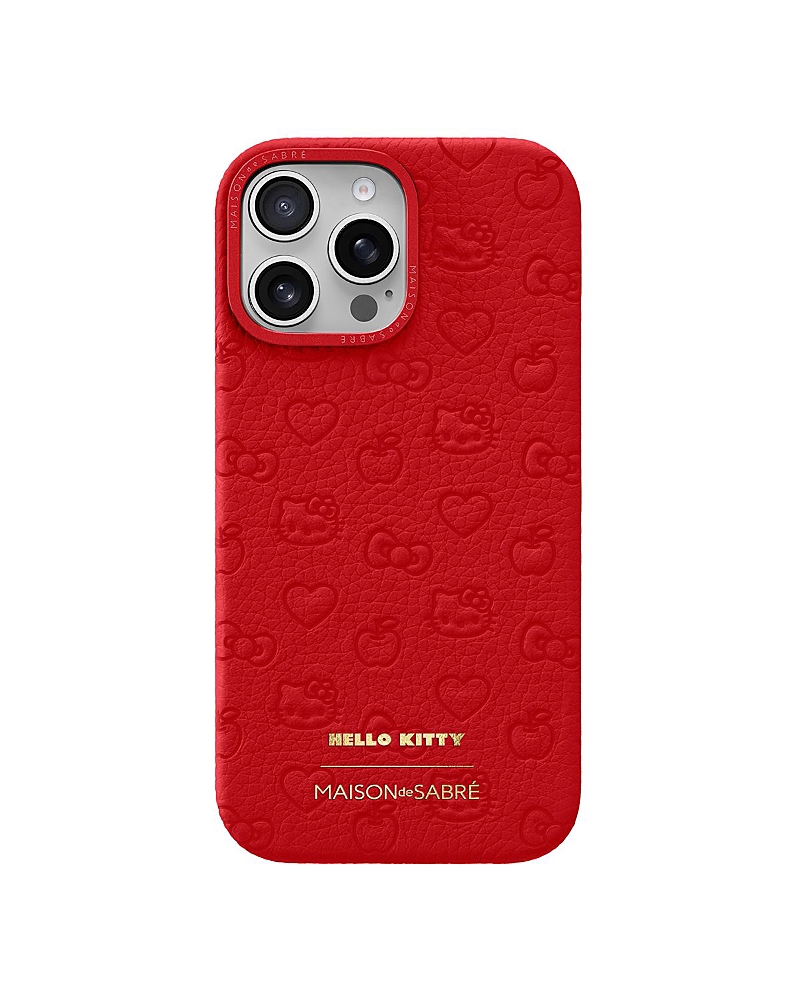 Maison de SABRE Hello Kitty Leather Phone Case (iPhone 16 Pro Max)