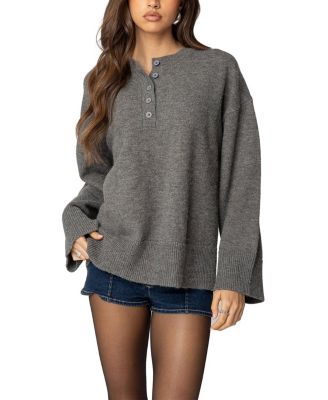Montana Oversized Button Sweater