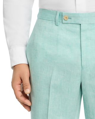 Delave Slim Fit Linen Suit Pants