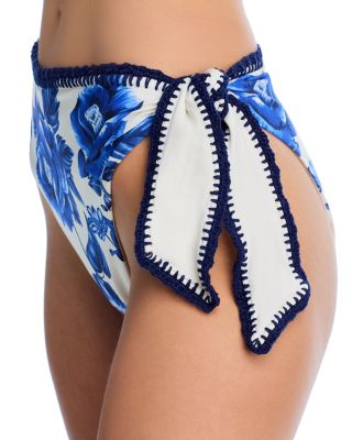 Floral Cascade Whipstitched Bottom