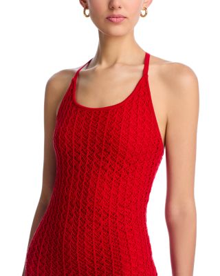 Ali Beads Red Dress Swim Cover-Up - Exclusive