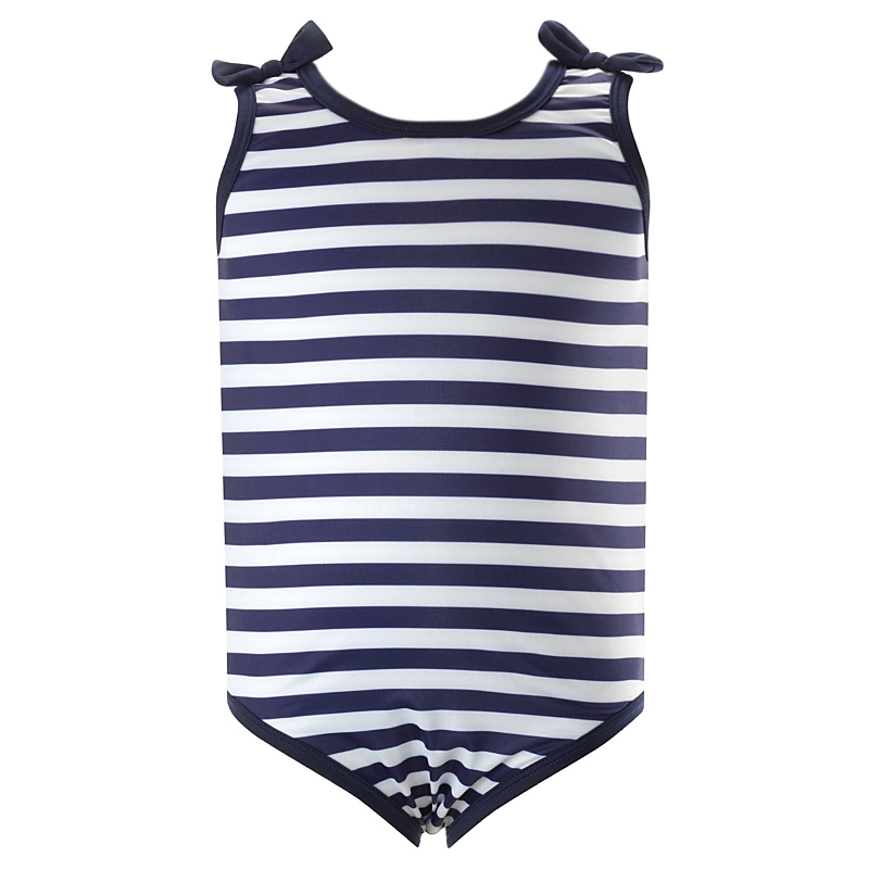 Rachel Riley Breton Lycra Swimsuit In Navy