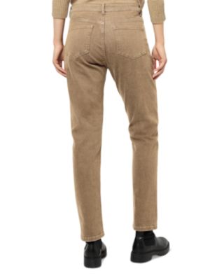 Nourane Straight Jeans in Camel