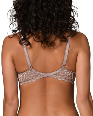 Caresse 3D Plunge Lace Underwire Bra