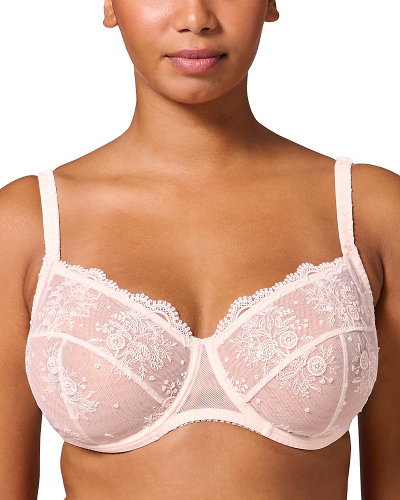 Simone Perele Intrigue Full Cup Underwire Bra In Sakura Pink