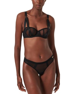 Karolina Mesh Strappy Underwire Bra