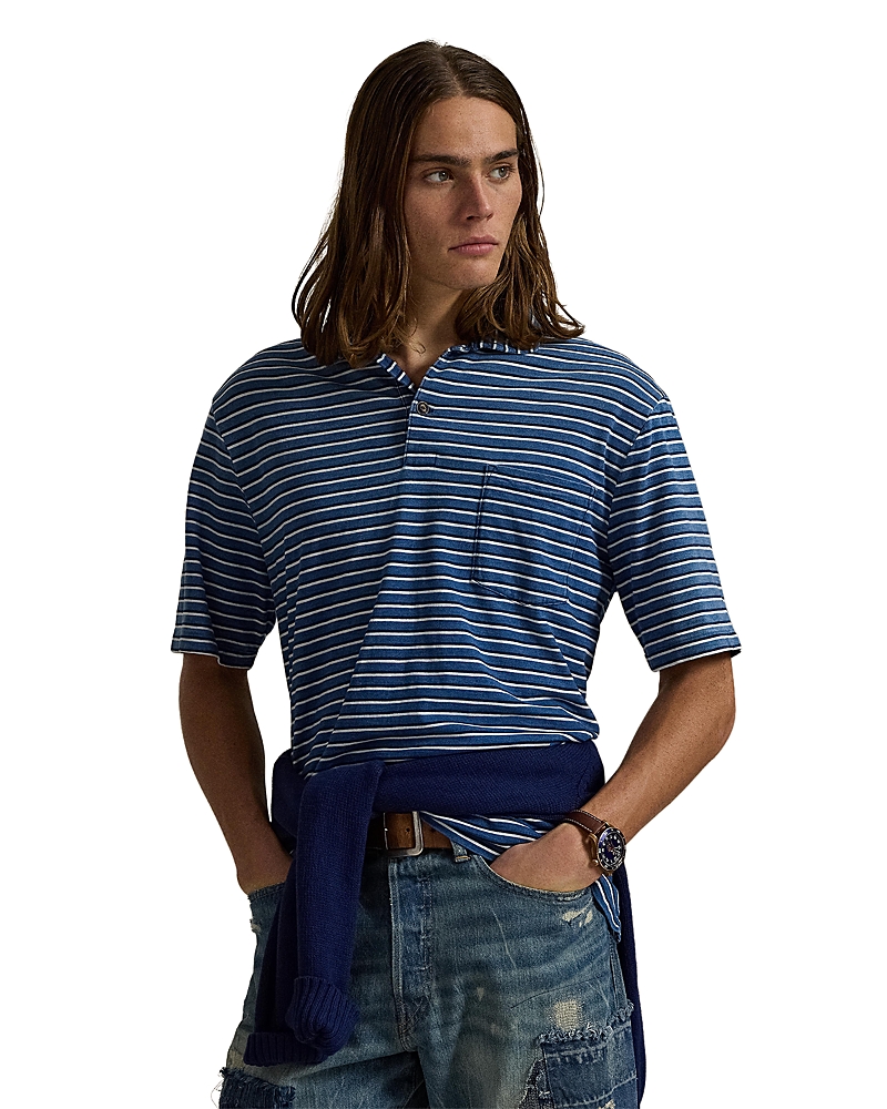 Polo Ralph Lauren Classic Fit Striped Jersey Polo Shirt