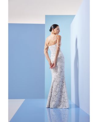 Antoinette Embellished Lace Gown