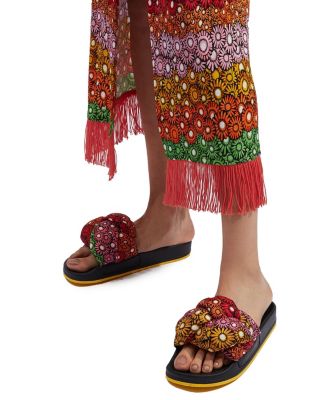  Women's Treccia Slides