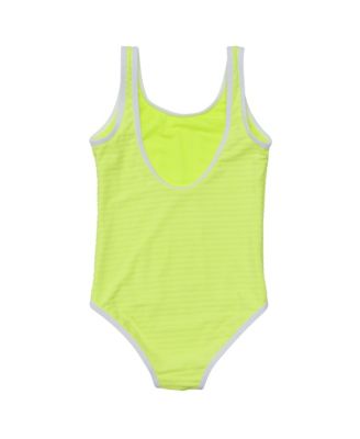  Unisex Citron Zest Scoop Swimsuit
