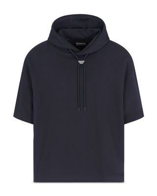 Textured Short Sleeve Sweatshirt