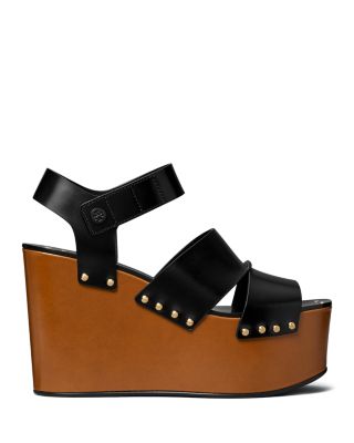 Women's Studded Platform Wedge Sandals