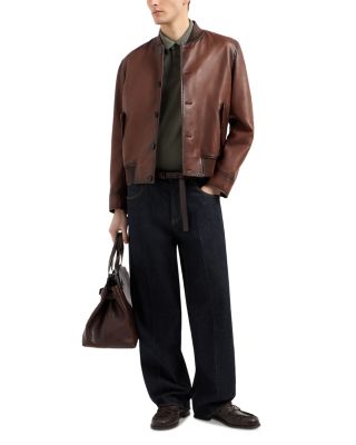 Textured Jacquard Basketweave Polo Shirt 