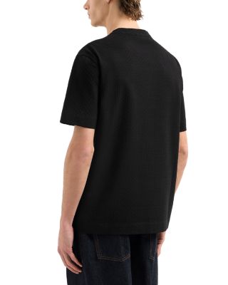 Jacquard Basketweave Tee