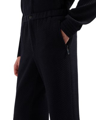 3D Jacquard Jersey Trousers