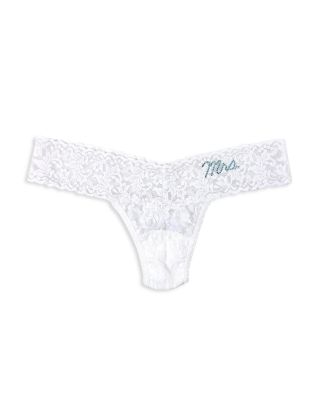 Mrs. Signature Lace Low Rise Thong