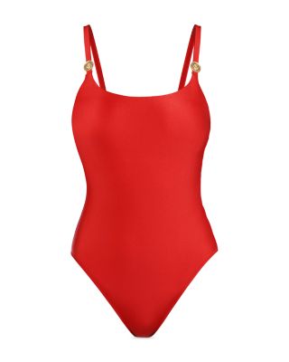 Remi Shimmer Basic One Piece Swimsuit 