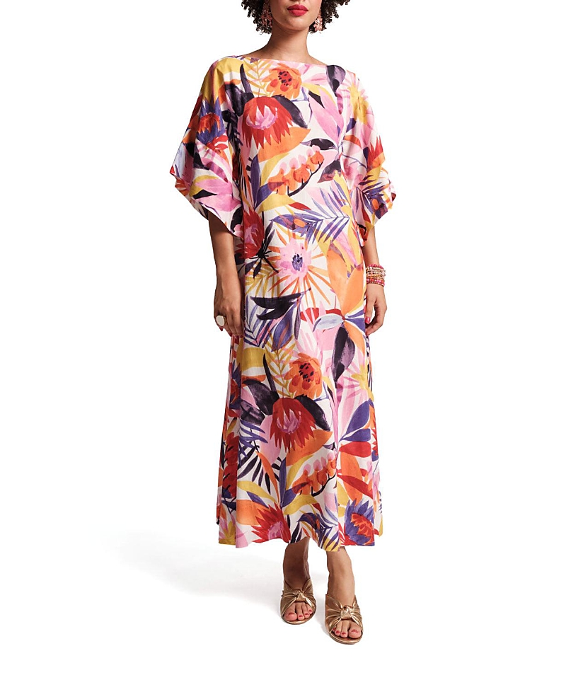 FRANCES VALENTINE SPINNAKER MAXI DRESS