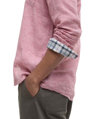 Linton Tailored Fit Long Sleeve Button Down Shirt