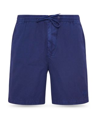 Regular Fit Washed Oxford Shorts