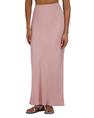 Brushed Straight Skirt