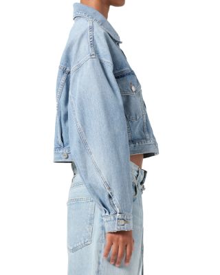 Palmer Cropped Denim Jacket
