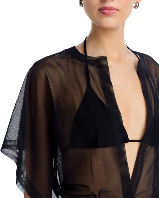 Obie Sheer Dress Swim Cover-Up