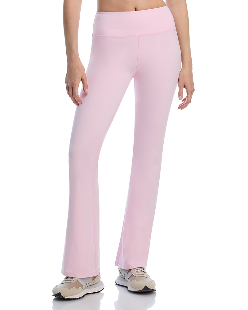 Aqua High Rise Bootcut Leggings - Exclusive In Sugar