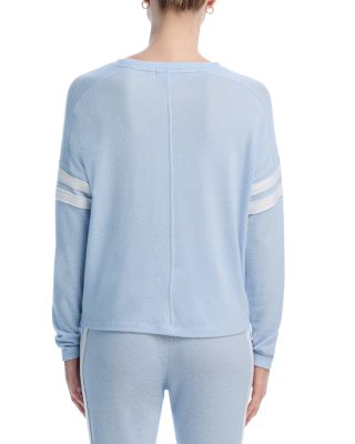 Stripe Sleeve Knit Sweatshirt & Sweatpants - Exclusive	