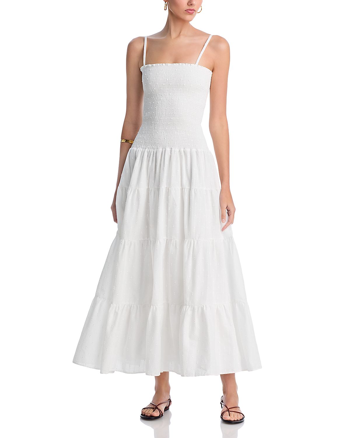 Peixoto Clementine Tiered Maxi Dress