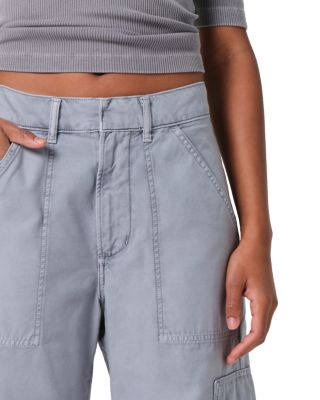 Marcelle Cotton Low Slung Cargo Pants