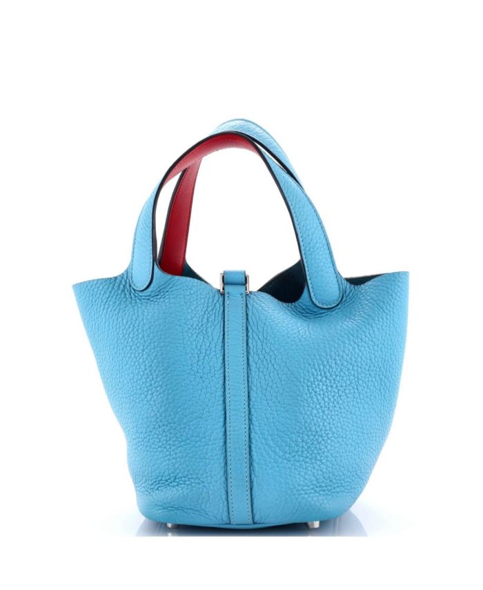PM Eclat Picotin Lock Bag Clemence with Swift
