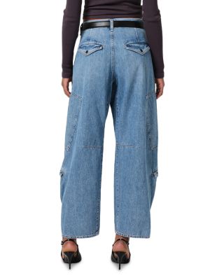 Flight High Rise Barrel Jeans in Zenith