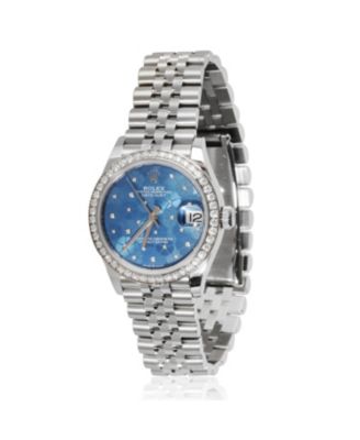 Pre-Owned Rolex - Stainless Steel/White Gold Datejust 278384RBR-0040 33.20