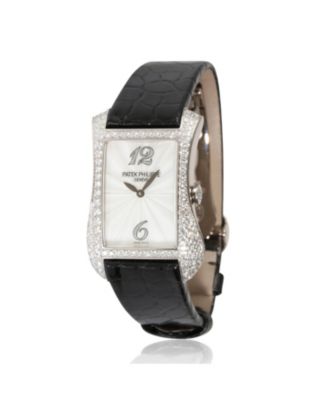 Pre-Owned Patek Philippe White Gold Gondolo 4972G-001 24.20