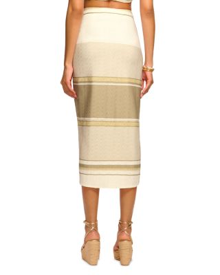 Textured Xana Swim Cover-Up Skirt 
